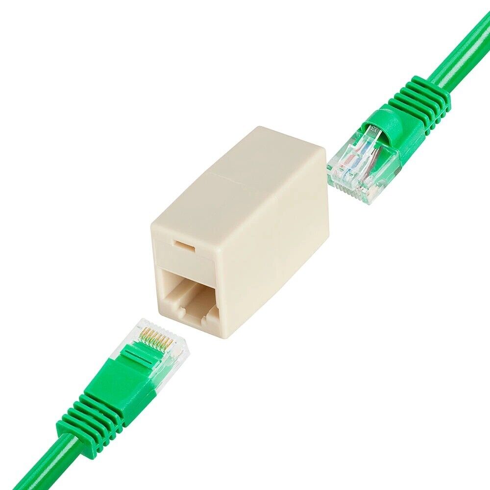 LAN Cable Connector Female To Female Ethernet Network RJ45 Extender Joiner Plug Cat5 5e Cat6 Coupler I.8710520